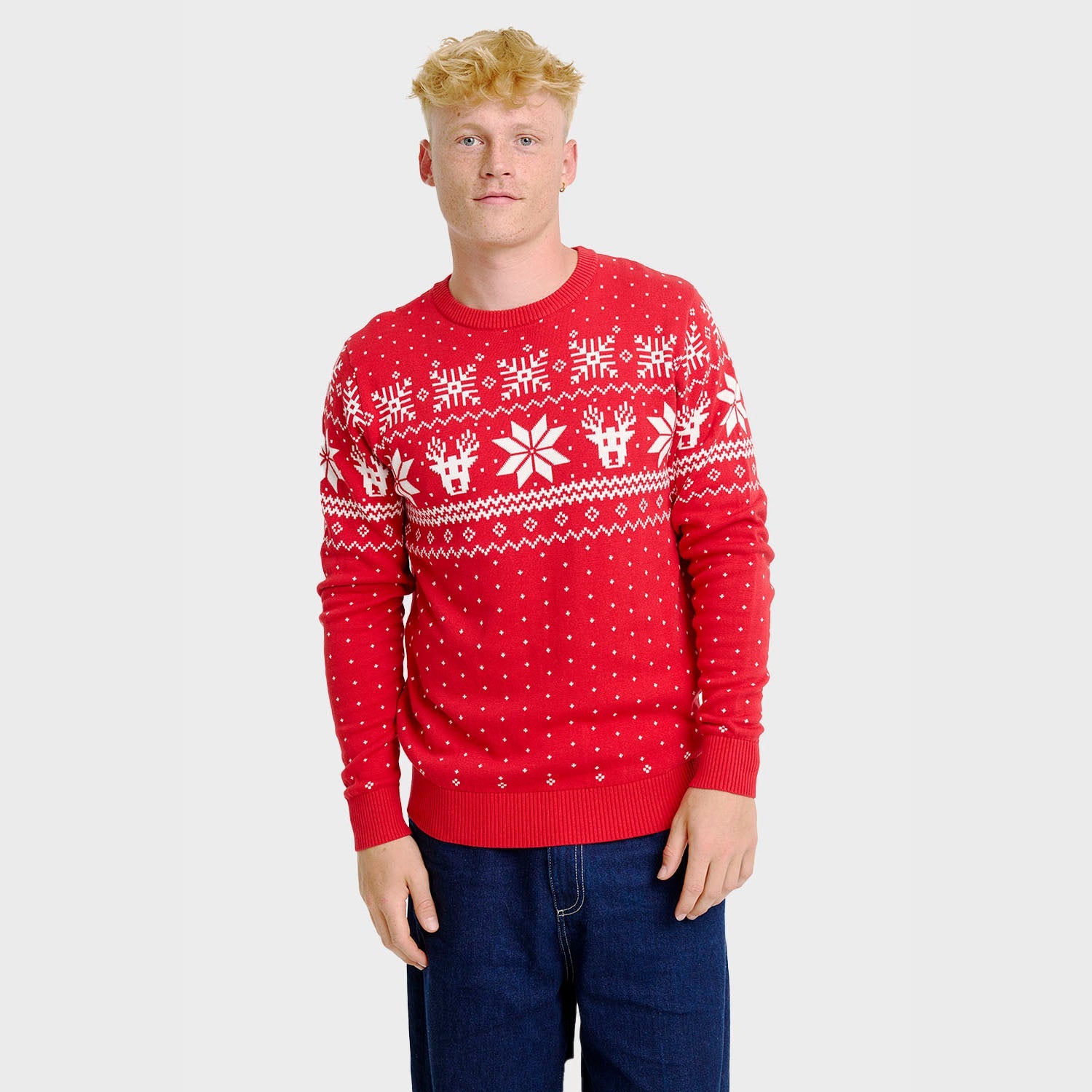 Scandinavian maglione natalizio – Uomo